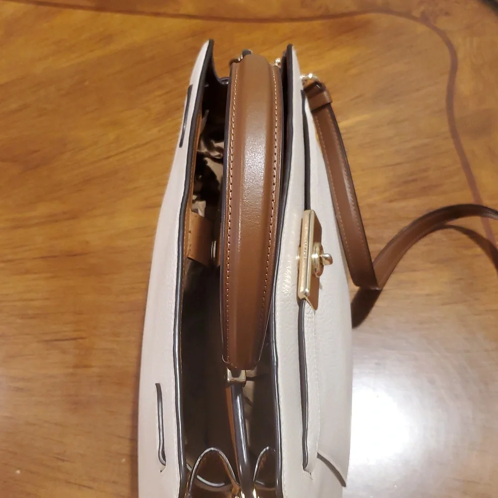 Like NEW Coach Belted Colorblock Lane Carryall Bag - Picture 9 of 13